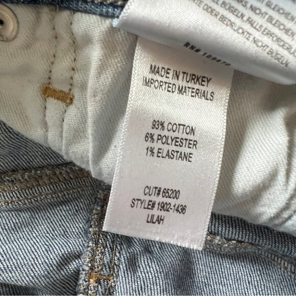 CITIZENS OF HUMANITY Lilah High Rise Bootcut Flare Blue Jeans Size 32 FLAW - Picture 4 of 15